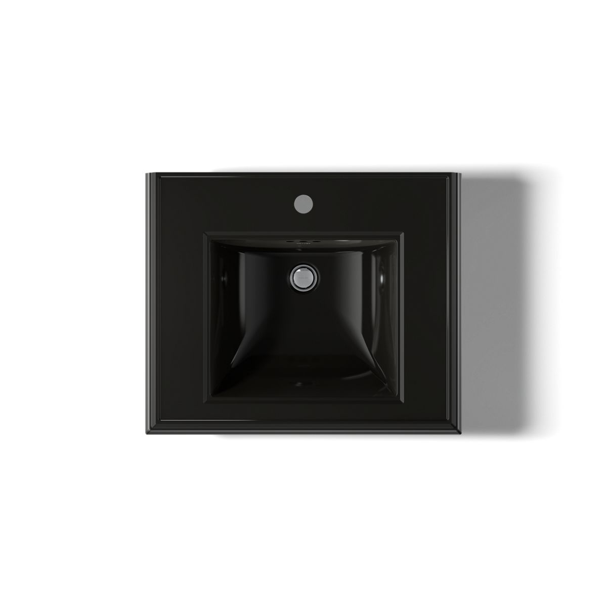 KOHLER 2238-1 Memoirs Classic 24" pedestal bathroom sink with single faucet hole