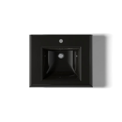KOHLER 2238-1 Memoirs Classic 24" pedestal bathroom sink with single faucet hole