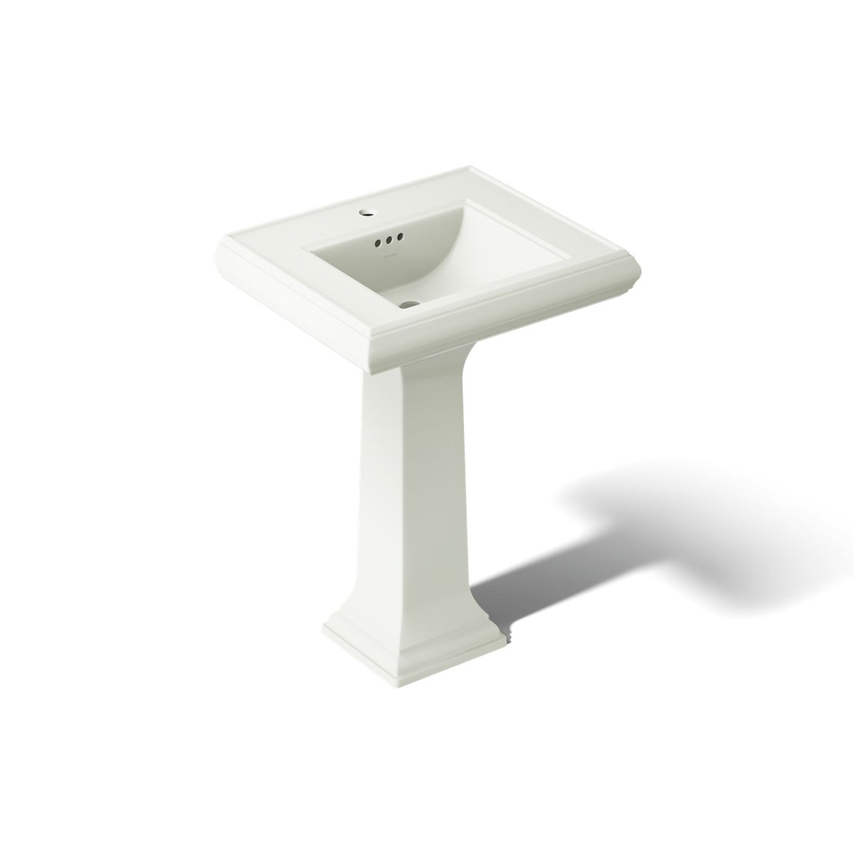 KOHLER 2238-1 Memoirs Classic 24" pedestal bathroom sink with single faucet hole