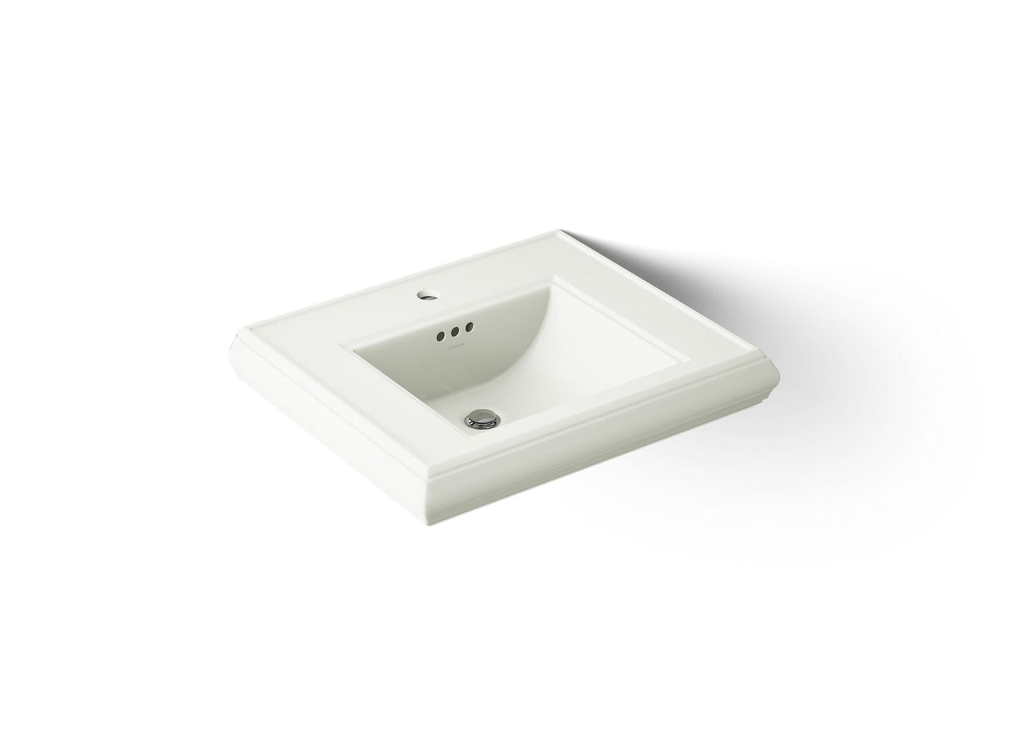 KOHLER Memoirs Pedestal/console table bathroom sink basin with single faucet-hole drilling