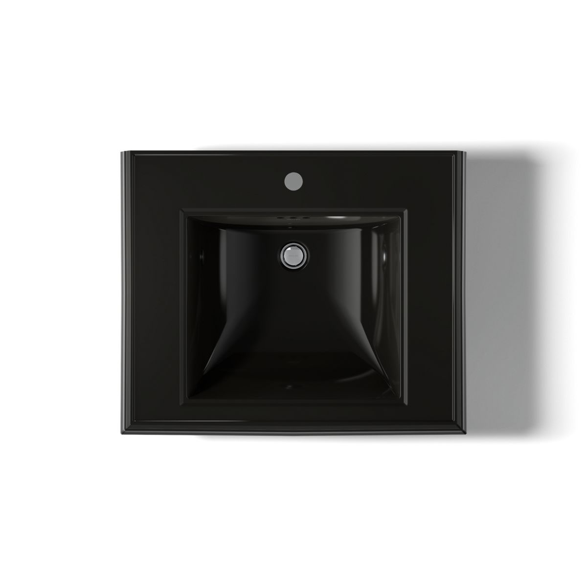 KOHLER 2258-1 Memoirs Classic 27" pedestal bathroom sink with single faucet hole