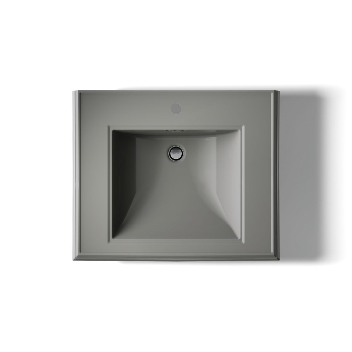 KOHLER 2258-1 Memoirs Classic 27" pedestal bathroom sink with single faucet hole