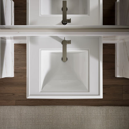 KOHLER 2258-1 Memoirs Classic 27" pedestal bathroom sink with single faucet hole