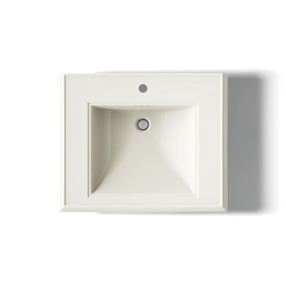 KOHLER Memoirs Pedestal/console table bathroom sink basin with single faucet-hole drilling