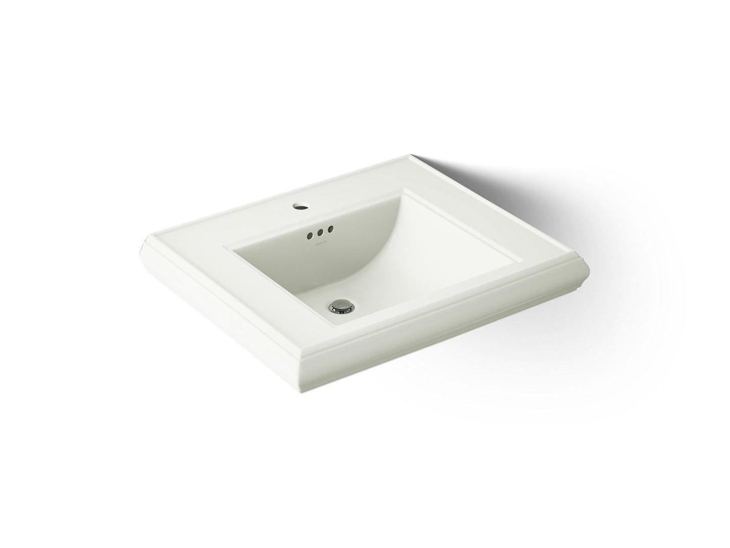 KOHLER Memoirs Pedestal/console table bathroom sink basin with single faucet-hole drilling