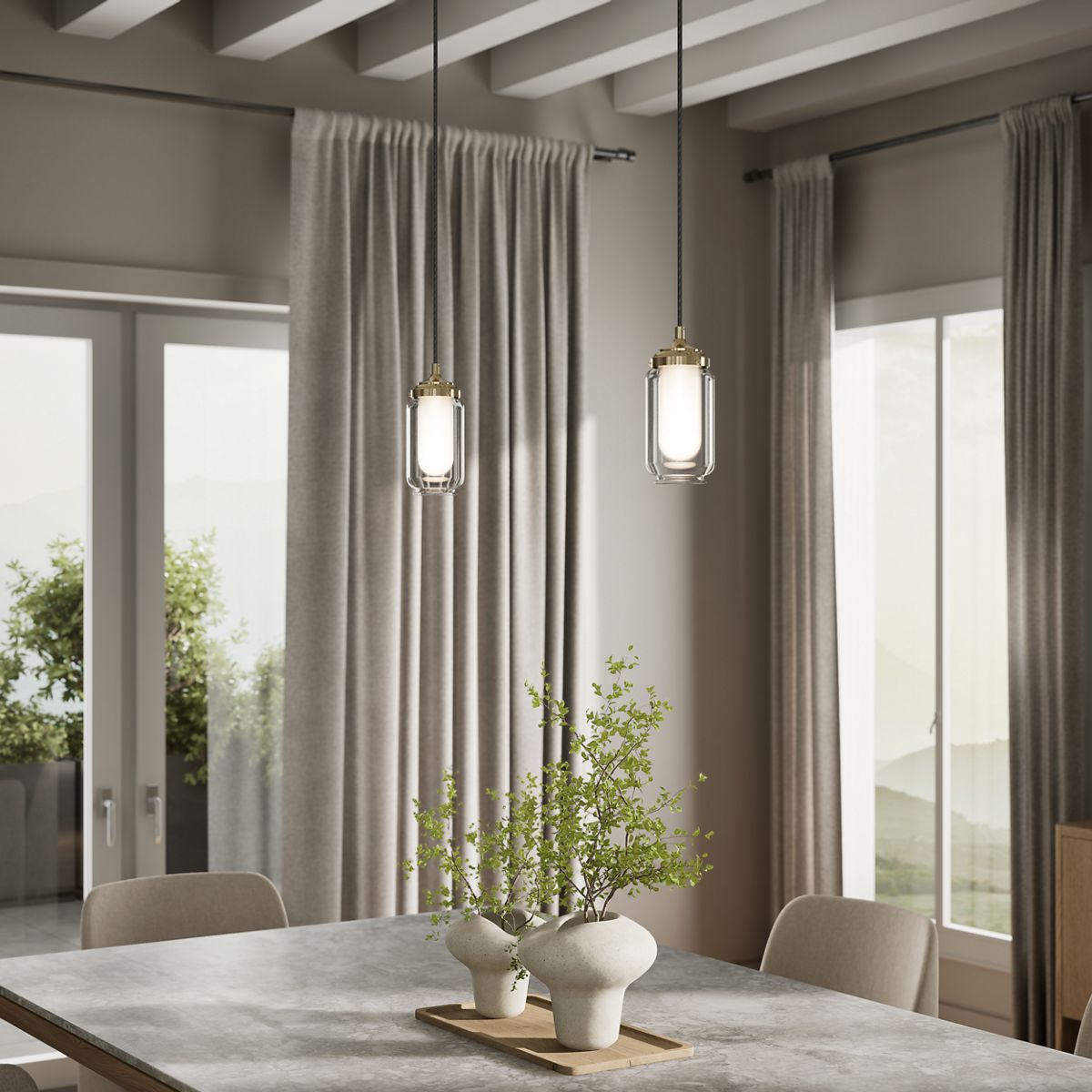 Products in use in close room view