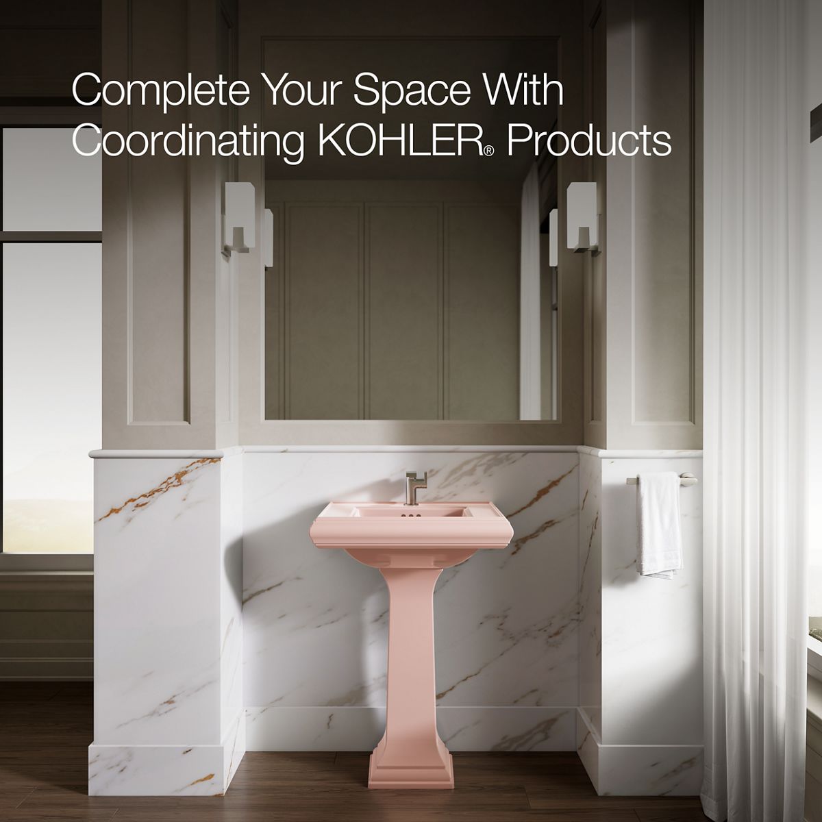 KOHLER K-2267 Memoirs Bathroom sink pedestal
