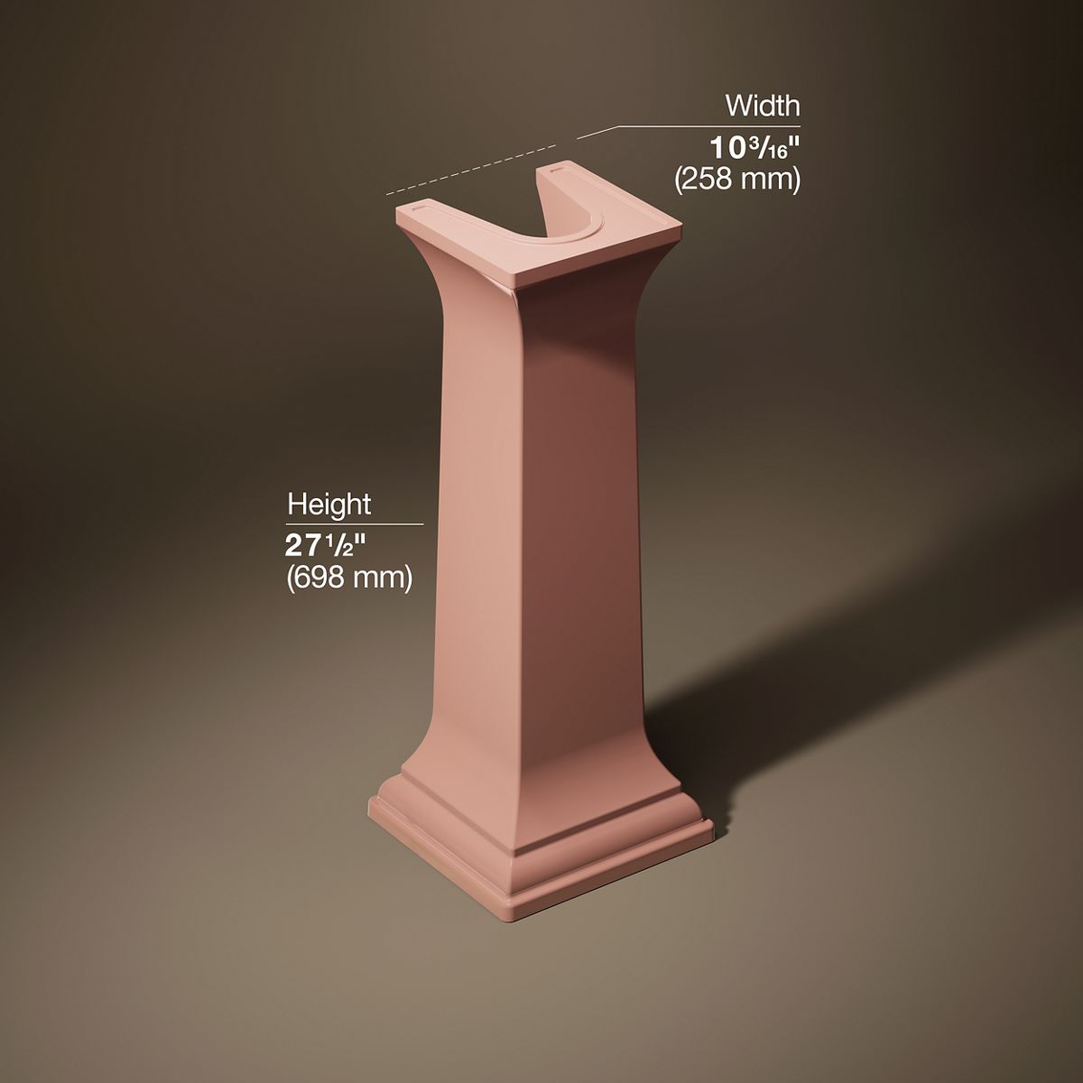 KOHLER K-2267 Memoirs Bathroom sink pedestal