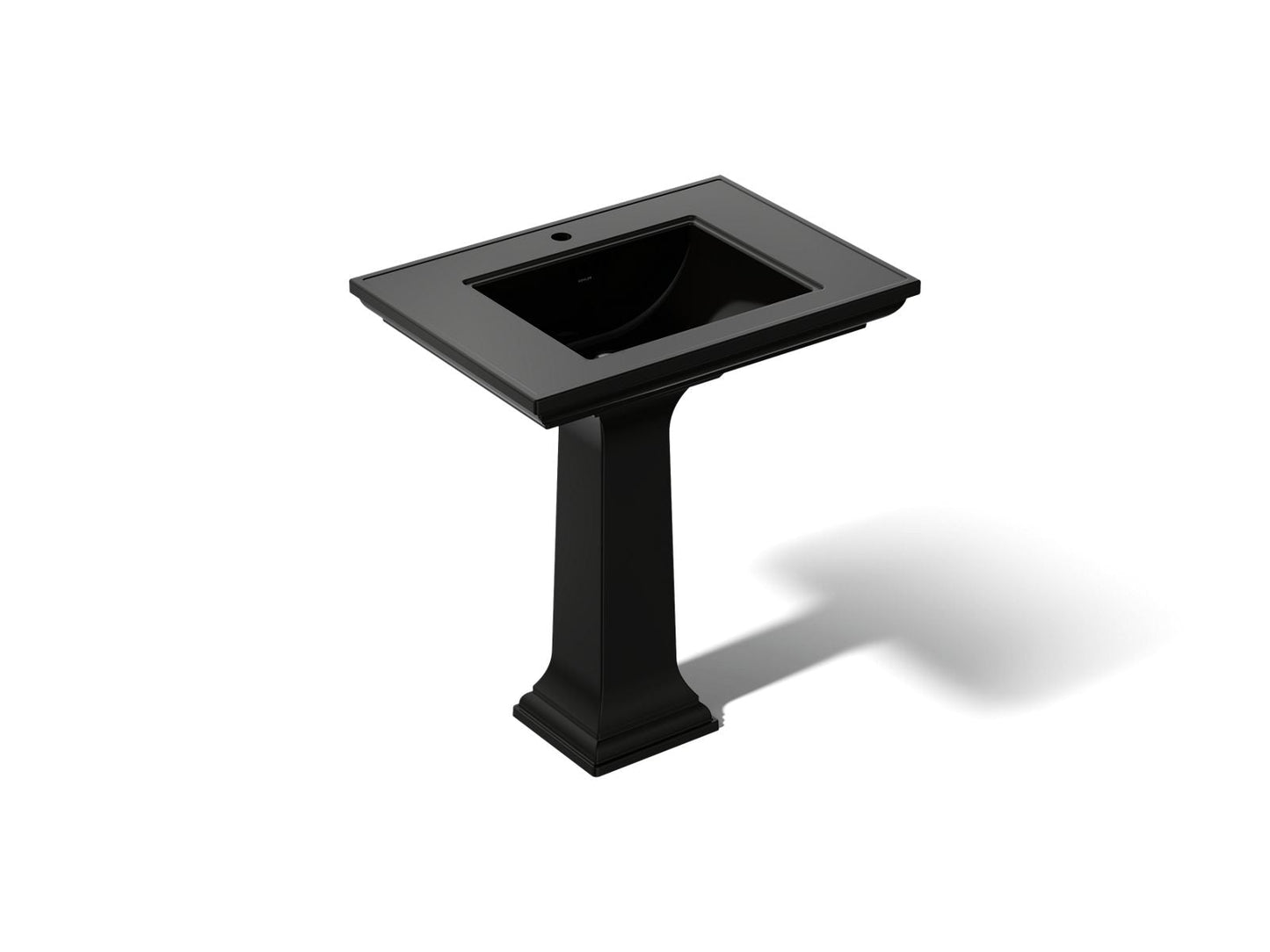 KOHLER 2268-1 Memoirs Stately 30" pedestal bathroom sink with single faucet hole