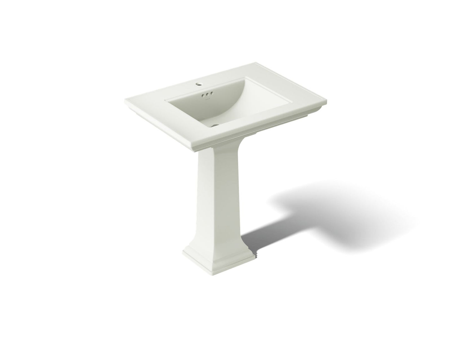 KOHLER 2268-1 Memoirs Stately 30" pedestal bathroom sink with single faucet hole
