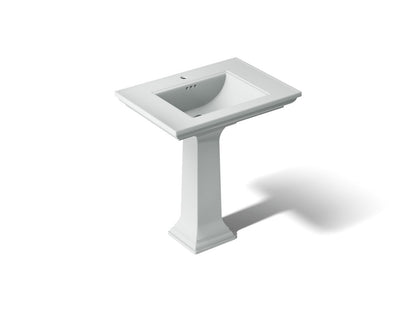 KOHLER 2268-1 Memoirs Stately 30" pedestal bathroom sink with single faucet hole
