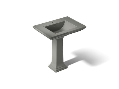 KOHLER 2268-1 Memoirs Stately 30" pedestal bathroom sink with single faucet hole