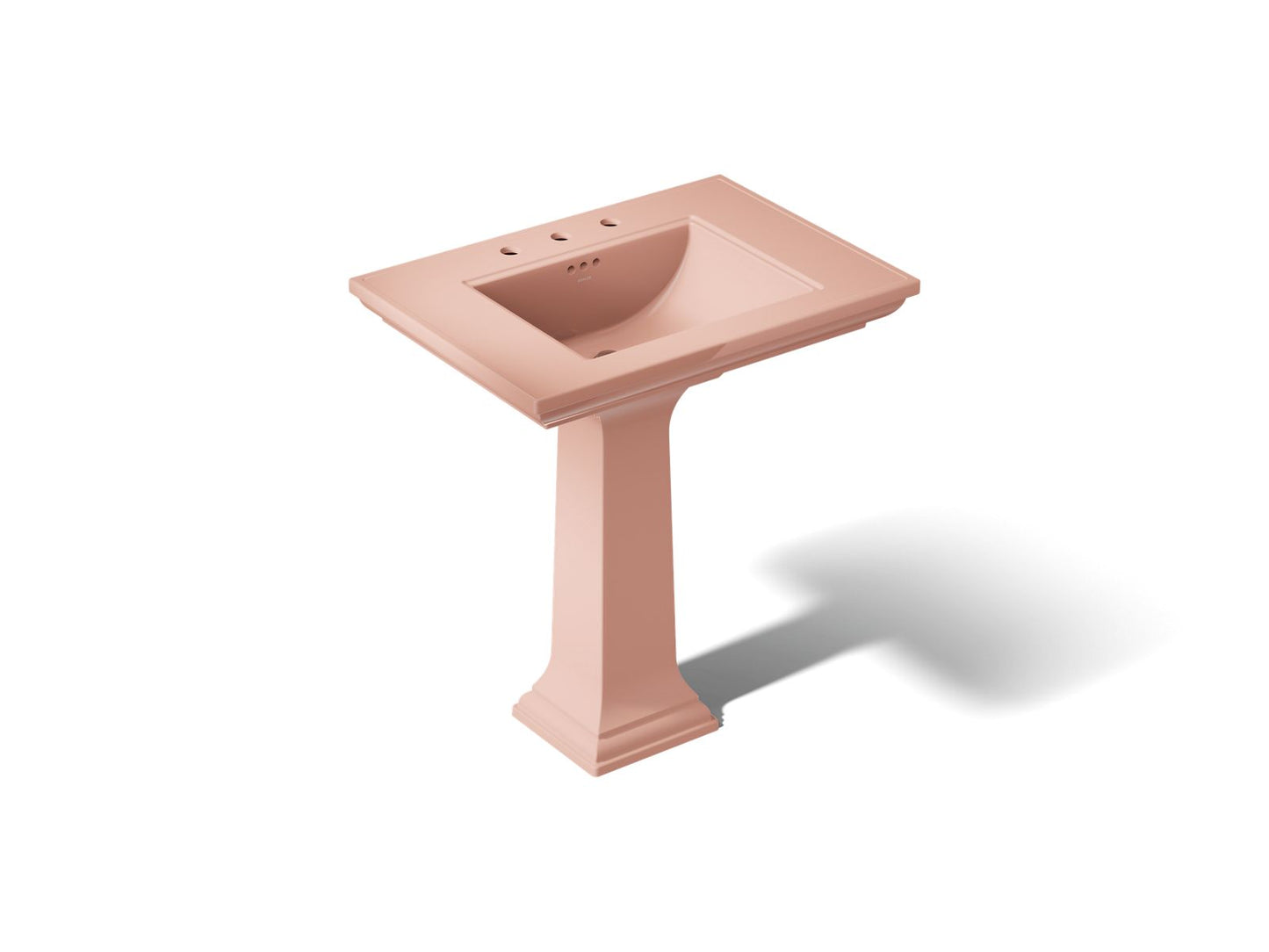 KOHLER K-2268-8 Memoirs Stately 30-3/4" rectangular pedestal bathroom sink