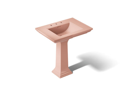 KOHLER K-2268-8 Memoirs Stately 30-3/4" rectangular pedestal bathroom sink