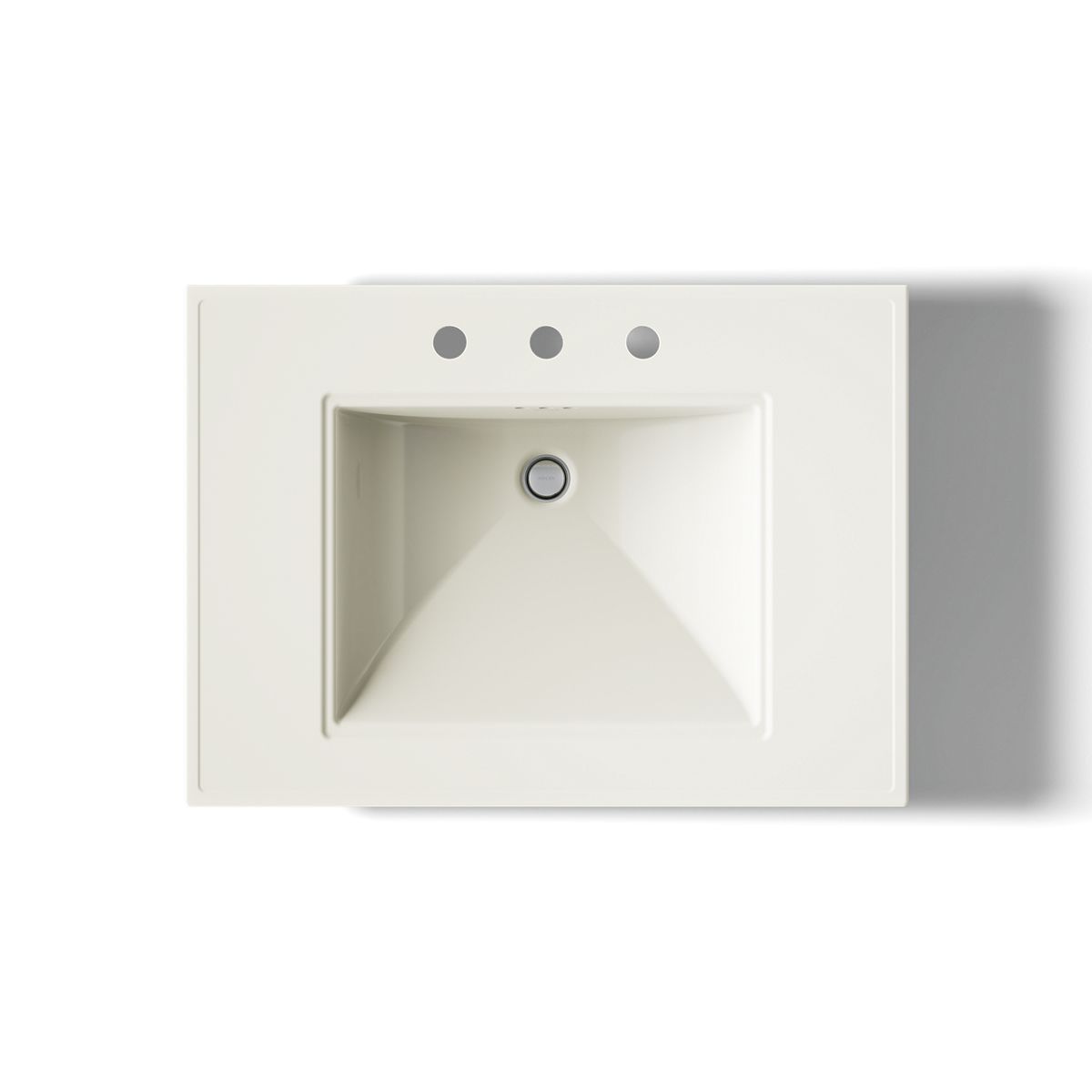 KOHLER K-2268-8 Memoirs Stately 30-3/4" rectangular pedestal bathroom sink