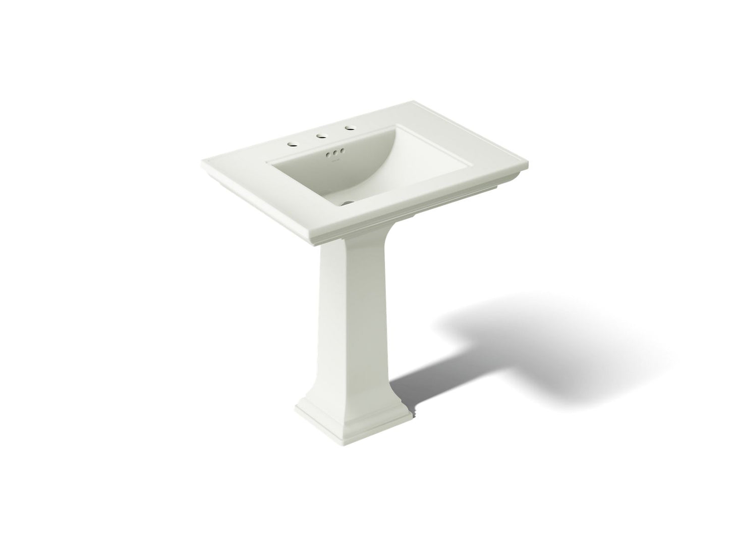 KOHLER K-2268-8 Memoirs Stately 30-3/4" rectangular pedestal bathroom sink