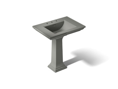 KOHLER K-2268-8 Memoirs Stately 30-3/4" rectangular pedestal bathroom sink