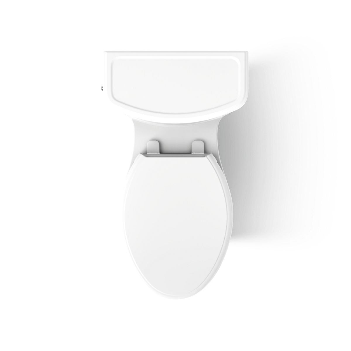 KOHLER K-22695 Harken One-piece compact elongated toilet with skirted trapway, 1.28 gpf