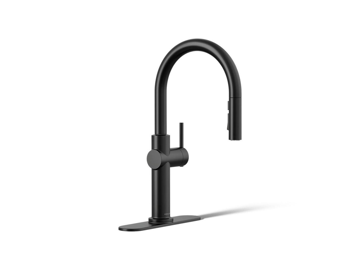 KOHLER K-22972 Crue Pull-down kitchen sink faucet with three-function sprayhead