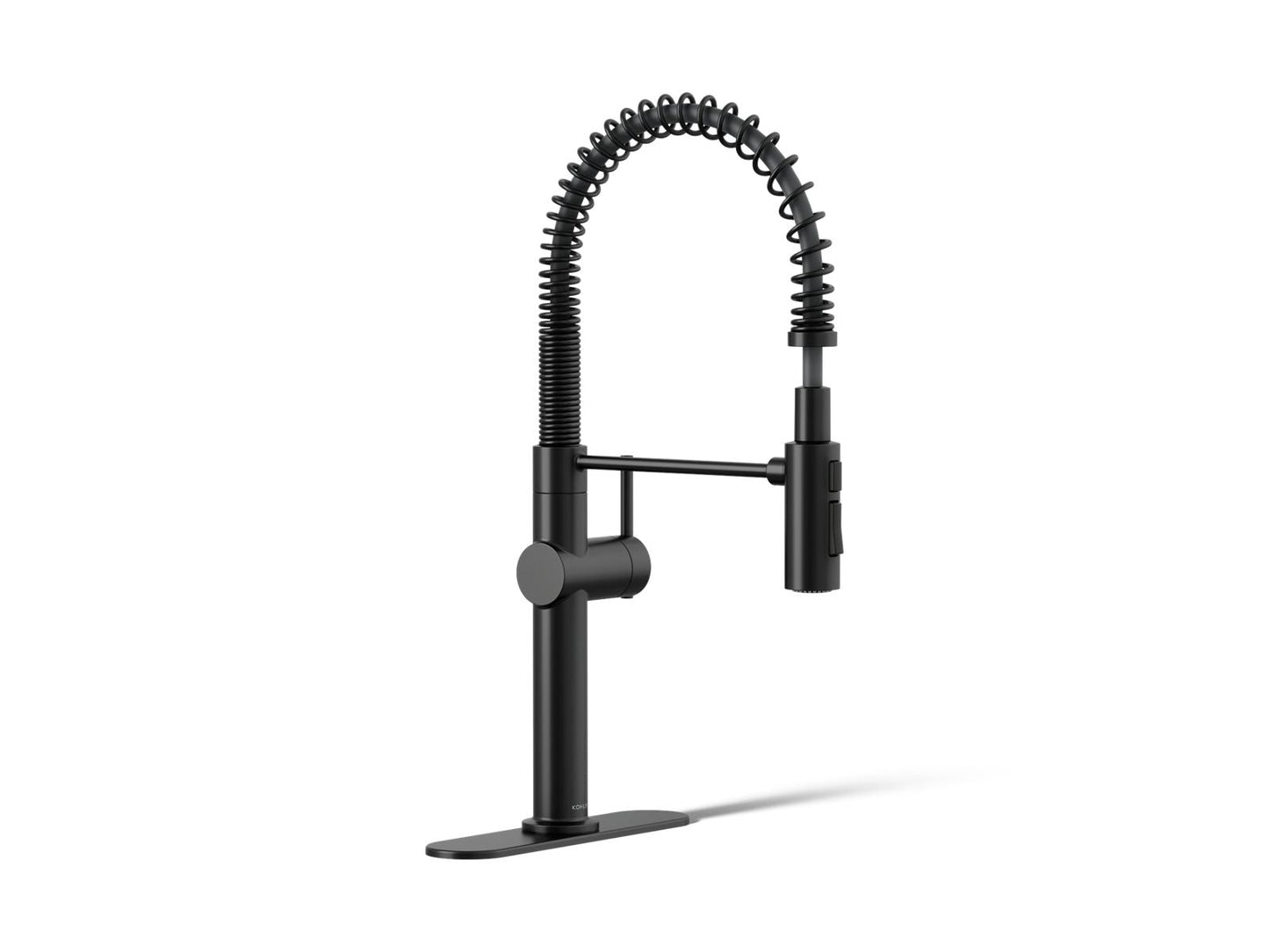 KOHLER K-22973 Crue Semi-professional kitchen sink faucet with three-function sprayhead