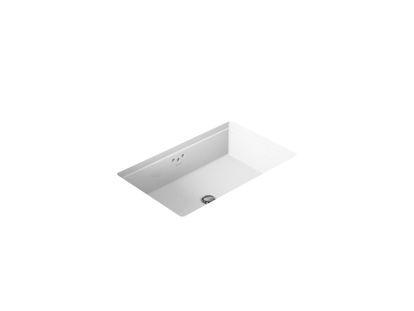 KOHLER K-2297 Kathryn 24" rectangular undermount bathroom sink