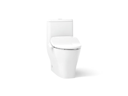 KOHLER K-23188-HC Reach Curv Hidden cord one-piece compact elongated toilet with skirted trapway, dual-flush