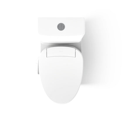 KOHLER K-23188-HC Reach Curv Hidden cord one-piece compact elongated toilet with skirted trapway, dual-flush