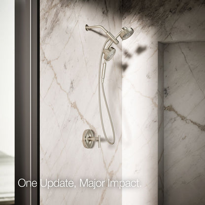 KOHLER K-23219 Purist 2-in-1 multifunction 2.5 gpm shower combo kit