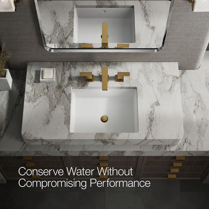 KOHLER K-23255-4 Honesty Widespread bathroom sink faucet, 1.2 gpm