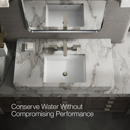 KOHLER K-23255-4 Honesty Widespread bathroom sink faucet, 1.2 gpm