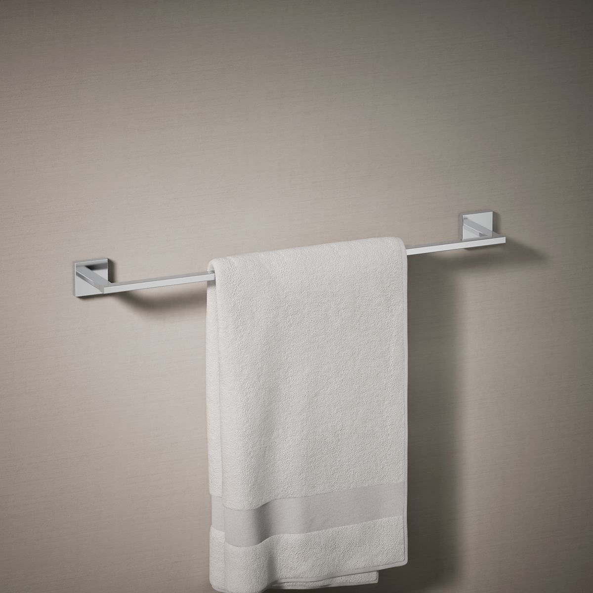 KOHLER K-23285 Square 24" towel bar