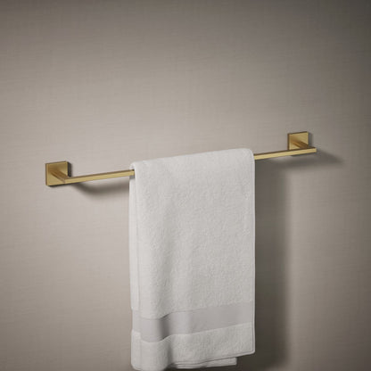 KOHLER K-23285 Square 24" towel bar