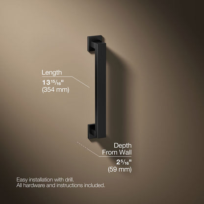 3/4 view of product with dimensions