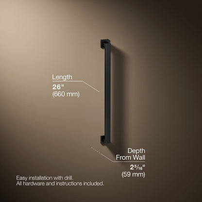 3/4 view of product with dimensions