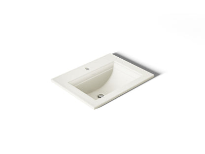 KOHLER Memoirs Stately 22-3/4" rectangular drop-in bathroom sink