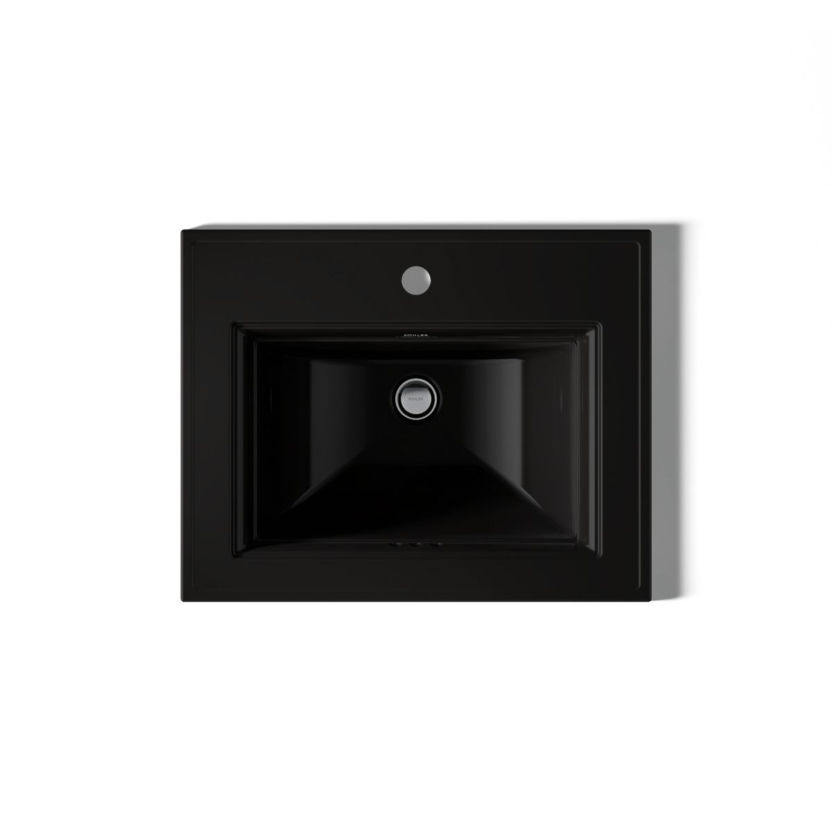 KOHLER Memoirs Stately 22-3/4" rectangular drop-in bathroom sink