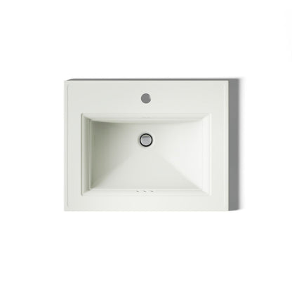 KOHLER Memoirs Stately 22-3/4" rectangular drop-in bathroom sink