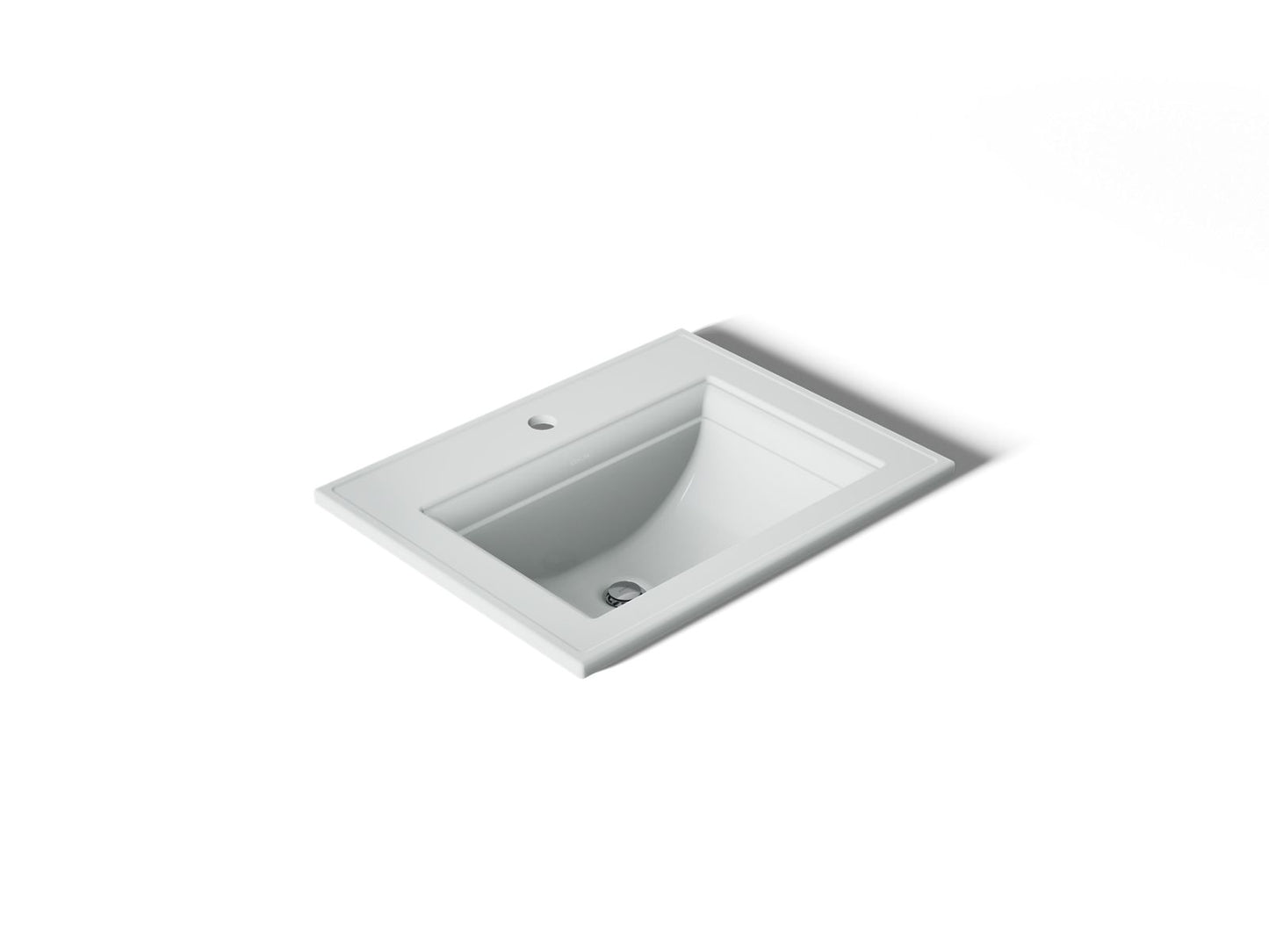 KOHLER Memoirs Stately 22-3/4" rectangular drop-in bathroom sink