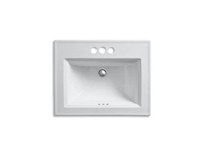 KOHLER Memoirs Stately 22-3/4" rectangular drop-in bathroom sink
