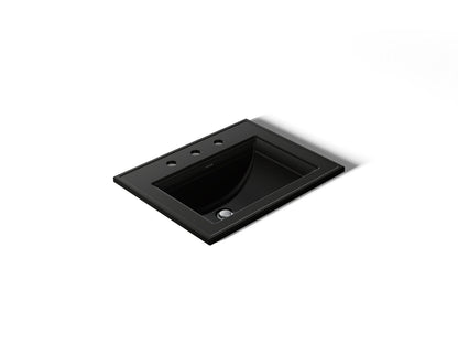 KOHLER Memoirs Stately 22-3/4" rectangular drop-in bathroom sink