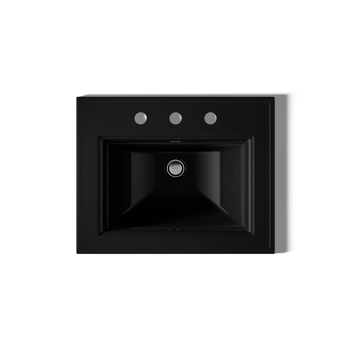 KOHLER Memoirs Stately 22-3/4" rectangular drop-in bathroom sink