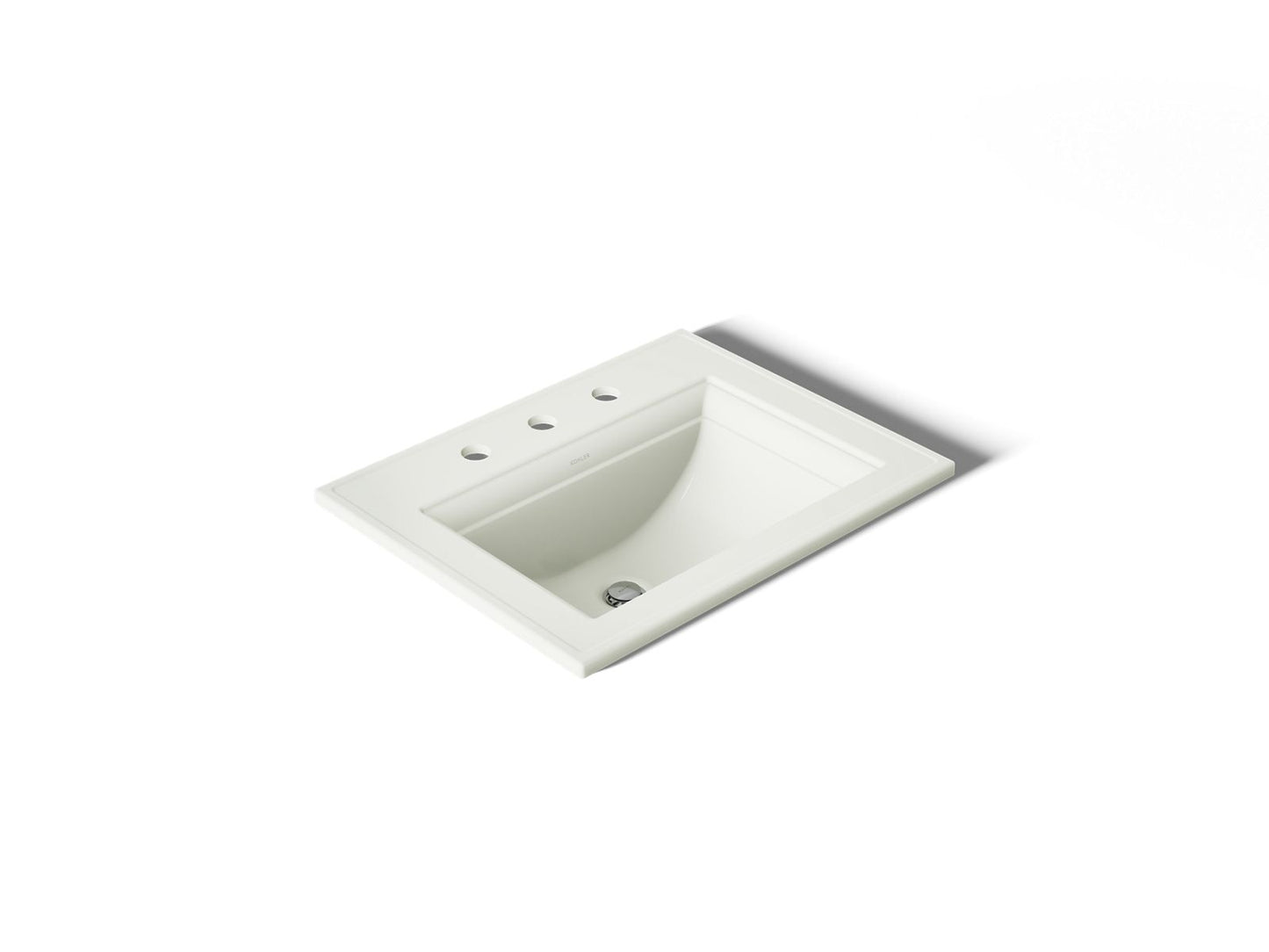 KOHLER Memoirs Stately 22-3/4" rectangular drop-in bathroom sink