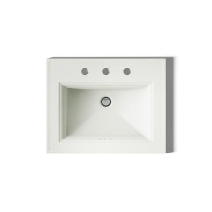 KOHLER Memoirs Stately 22-3/4" rectangular drop-in bathroom sink