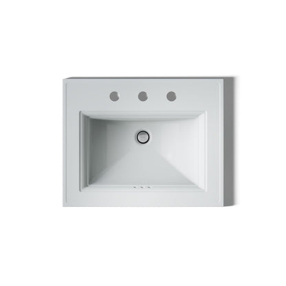 KOHLER Memoirs Stately 22-3/4" rectangular drop-in bathroom sink