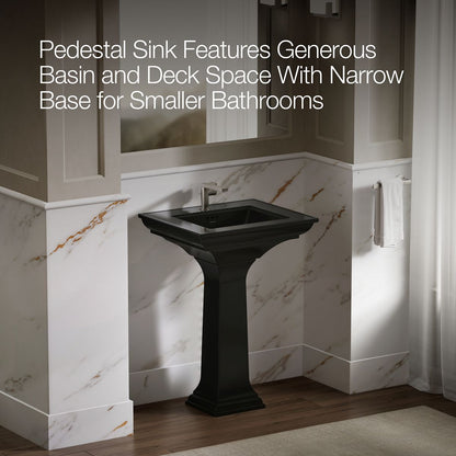KOHLER 2344-1 Memoirs Stately 24-1/2" pedestal bathroom sink