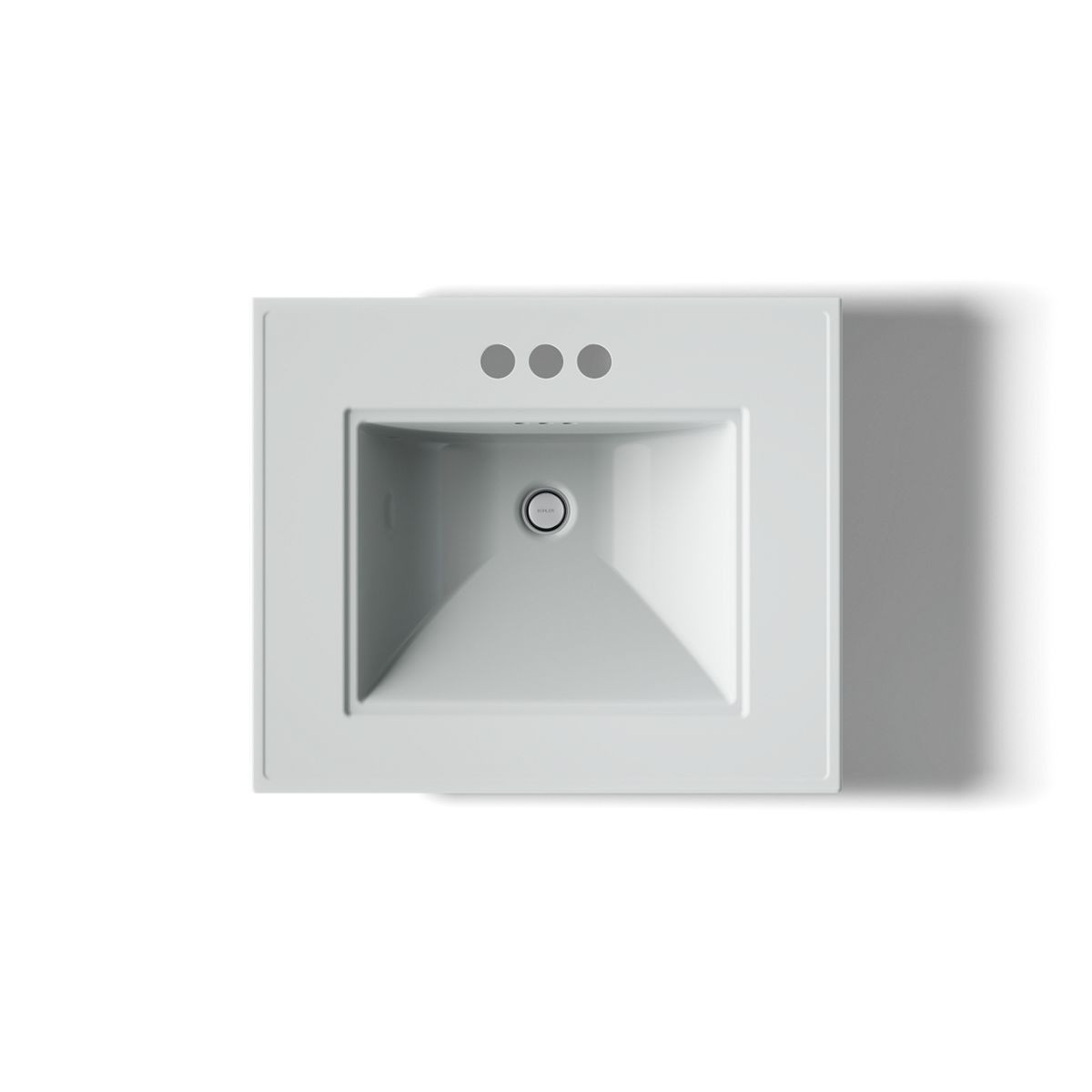 KOHLER 2344-4 Memoirs Stately 24-1/2" pedestal bathroom sink