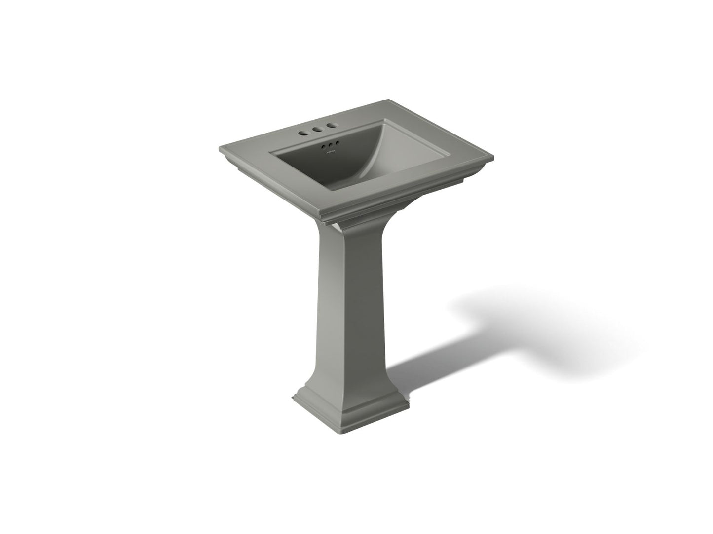 KOHLER 2344-4 Memoirs Stately 24-1/2" pedestal bathroom sink