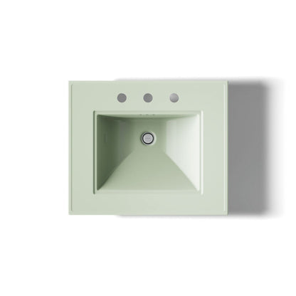 KOHLER Memoirs Stately Pedestal Sink Combination with 8" Widespread in White (K-2344-8-0) - Aspen Green