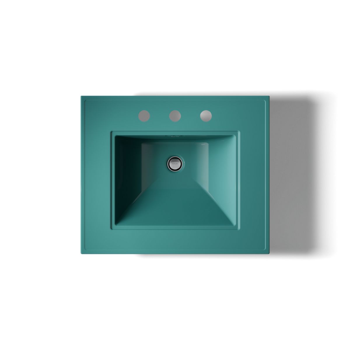 KOHLER Memoirs Stately Pedestal Sink Combination with 8" Widespread in White (K-2344-8-0) - Teal