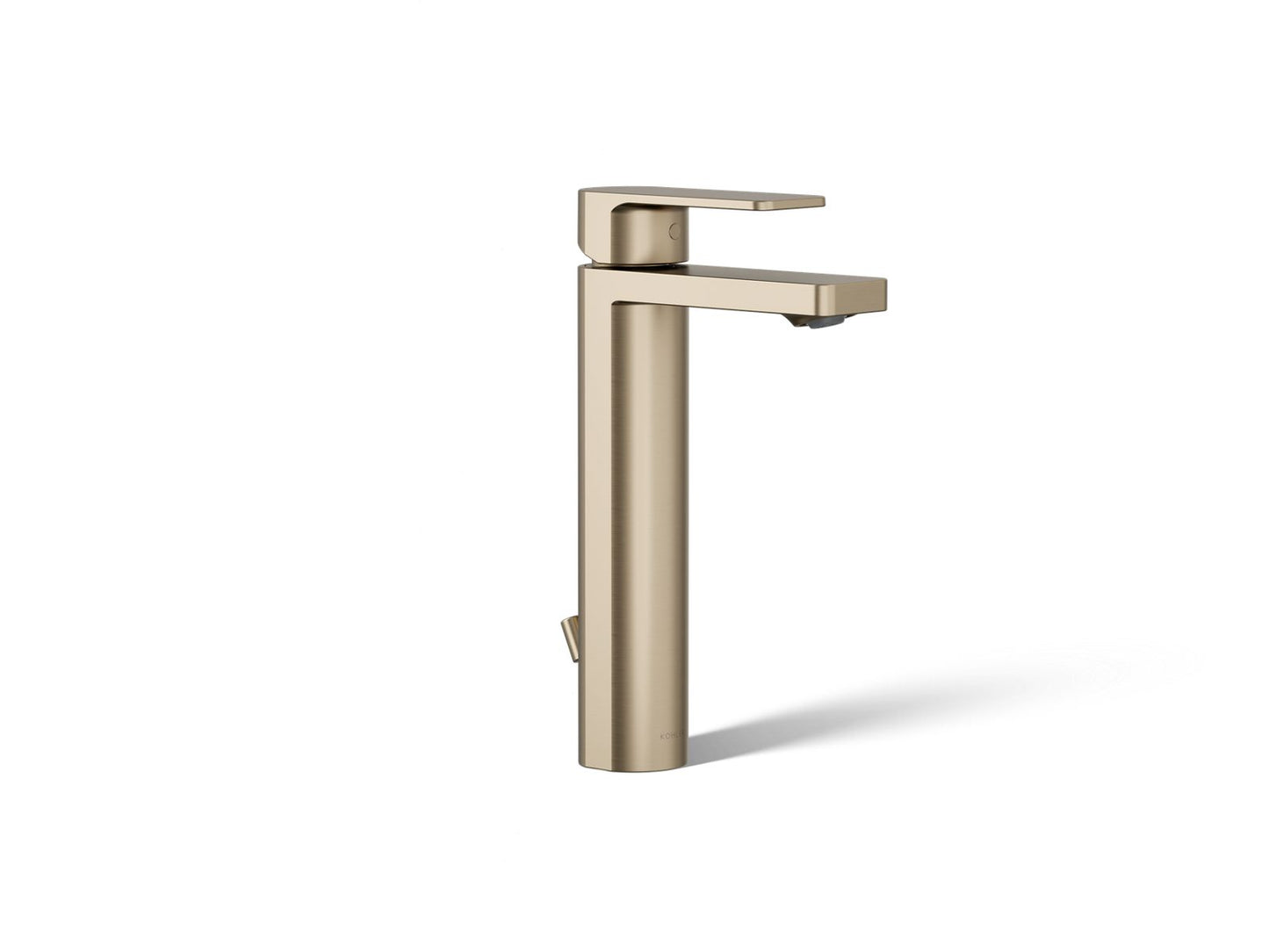 KOHLER K-23475-4N Parallel Tall single-handle bathroom sink faucet, 0.5 gpm